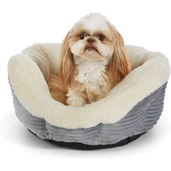 Amazon Basics 24Inch Self Warming Pet Bed For Cat or Dog Rectangle Grey 24L x 7W x 20H180L x 79W x 180Th Round