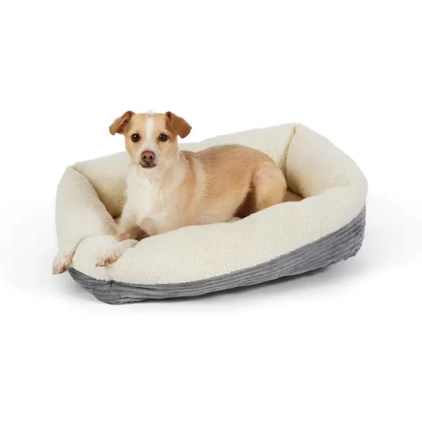 Amazon Basics 24Inch Self Warming Pet Bed For Cat or Dog Rectangle Grey 24L x 7W x 20H240L x 70W x 200Th Rectangle