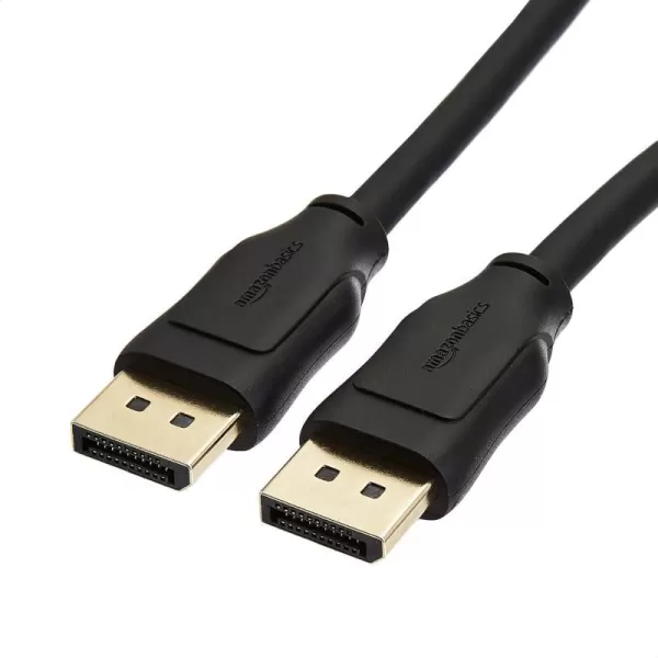 Amazon Basics 8K DisplayPort 14 Cable with 4K120Hz 8K60Hz Video Resolution and HDR Support  10 Feet 28 Pack 1 Carton 28 Count Total Black3 Feet