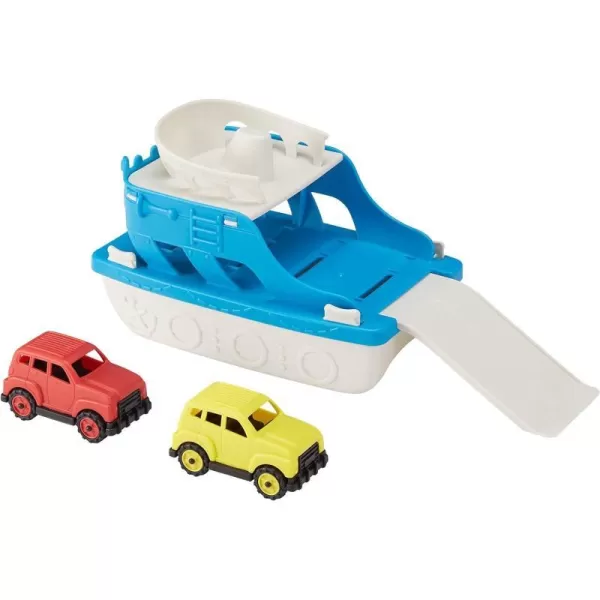 Amazon Basics Ferry Boat with 2 Mini Cars Bathtub Toy for Kids Ages 2 and Up BlueAmazon Basics Ferry Boat with 2 Mini Cars Bathtub Toy for Kids Ages 2 and Up Blue