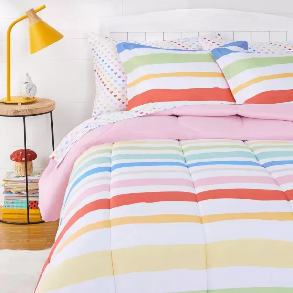 Rainbow Stripe Queen