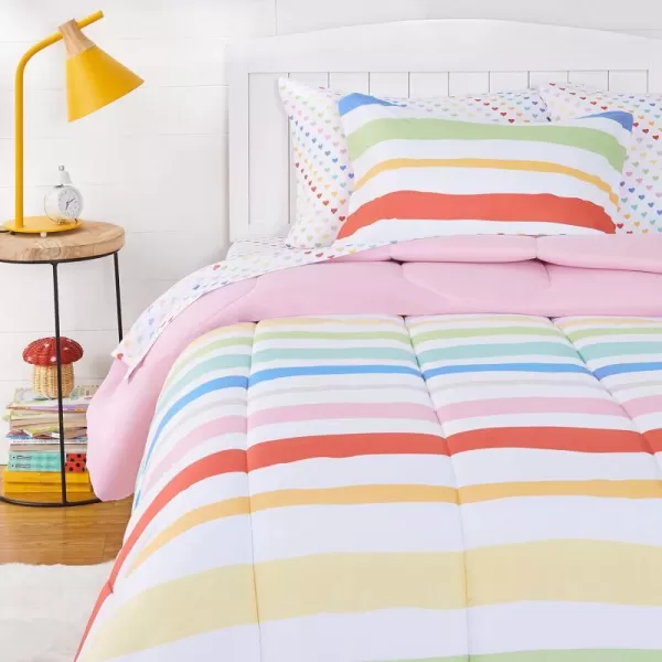 Rainbow Stripe Twin