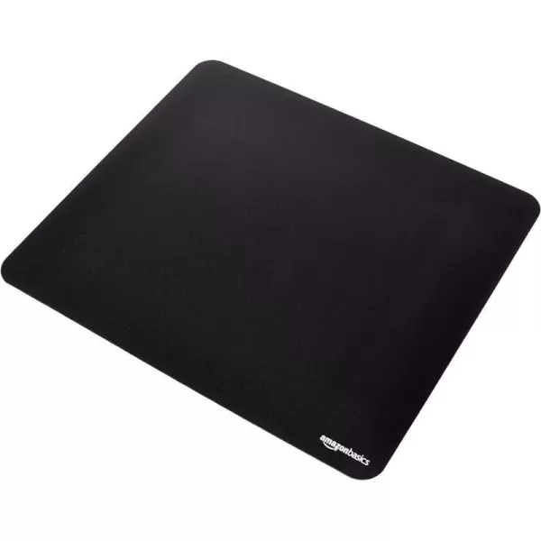 Amazon Basics Large Extended Computer Rectangular Mouse Pad BlackLarge