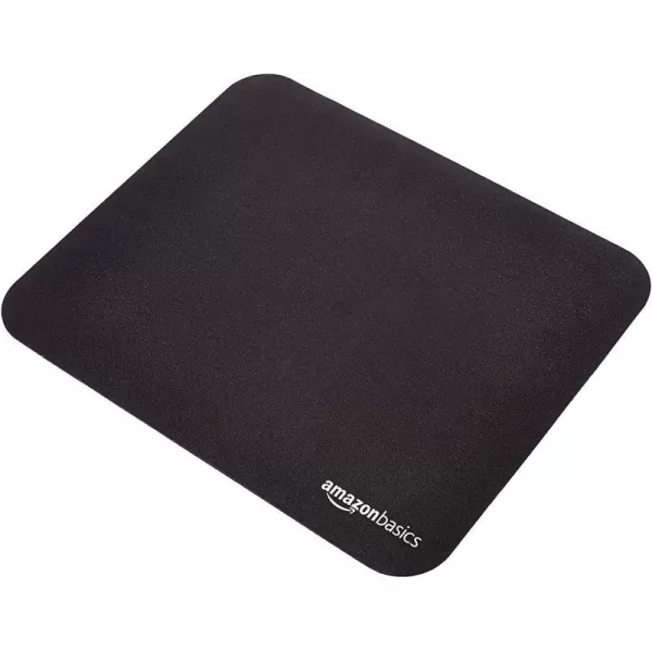 Amazon Basics Large Extended Computer Rectangular Mouse Pad BlackStandard