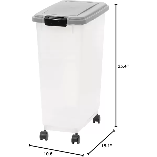 Amazon Basics Airtight Dog Food Storage Container with Scoop 69 QT47 QT