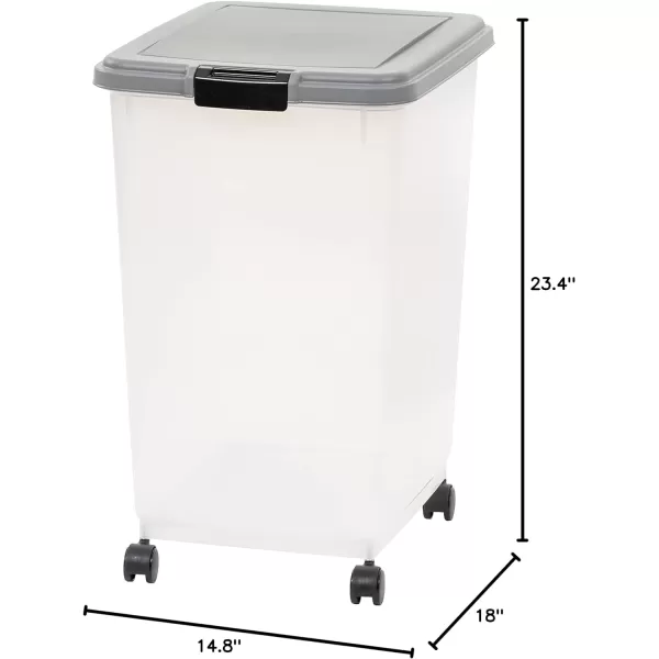 Amazon Basics Airtight Dog Food Storage Container with Scoop 69 QT69 QT