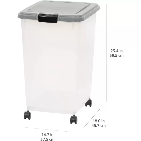 Amazon Basics Airtight Dog Food Storage Container with Scoop 69 QT69 QT