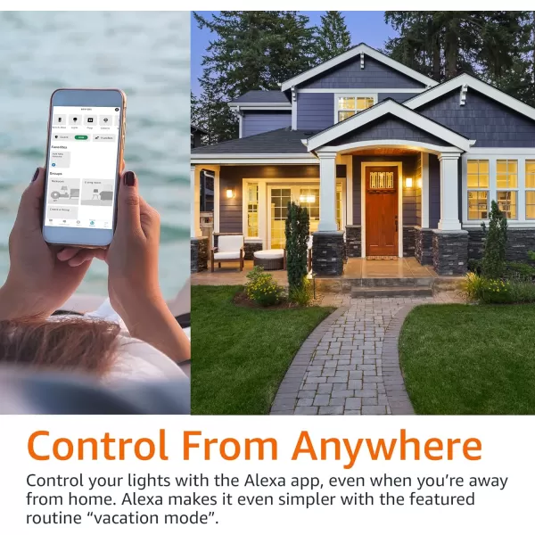 Amazon Basics BR30 Smart WiFi Home Alexa Enabled LED Light Bulb 65 Watt Equivalent Energy Efficient 9W E26 Standard Base Soft White 2700K Dimmable 15000 Hour Lifetime  1PackSoft White 1 Pack