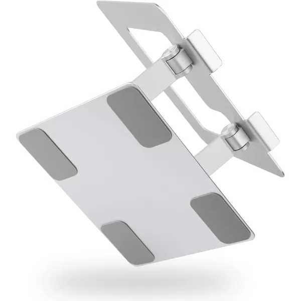 Amazon Basics Laptop Stand Riser Portable and Adjustable Stand for Notebook up to 17 Inch SilverAmazon Basics Laptop Stand Riser Portable and Adjustable Stand for Notebook up to 17 Inch Silver