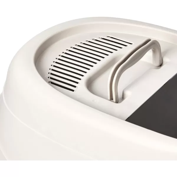Amazon Basics NoMess Hooded Cat Litter Box Large Multicolor 24 in x 18 in x 17 inStandard