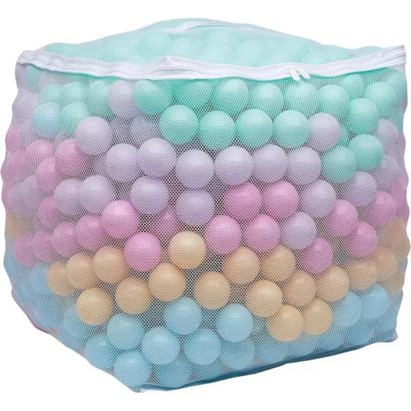6 Pastel Colors 1000 Balls