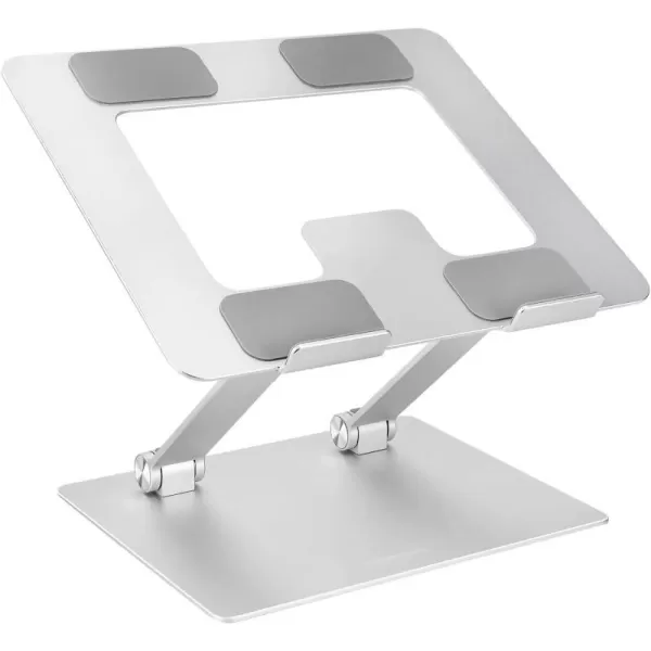 Amazon Basics Laptop Stand Riser Portable and Adjustable Stand for Notebook up to 17 Inch SilverAmazon Basics Laptop Stand Riser Portable and Adjustable Stand for Notebook up to 17 Inch Silver