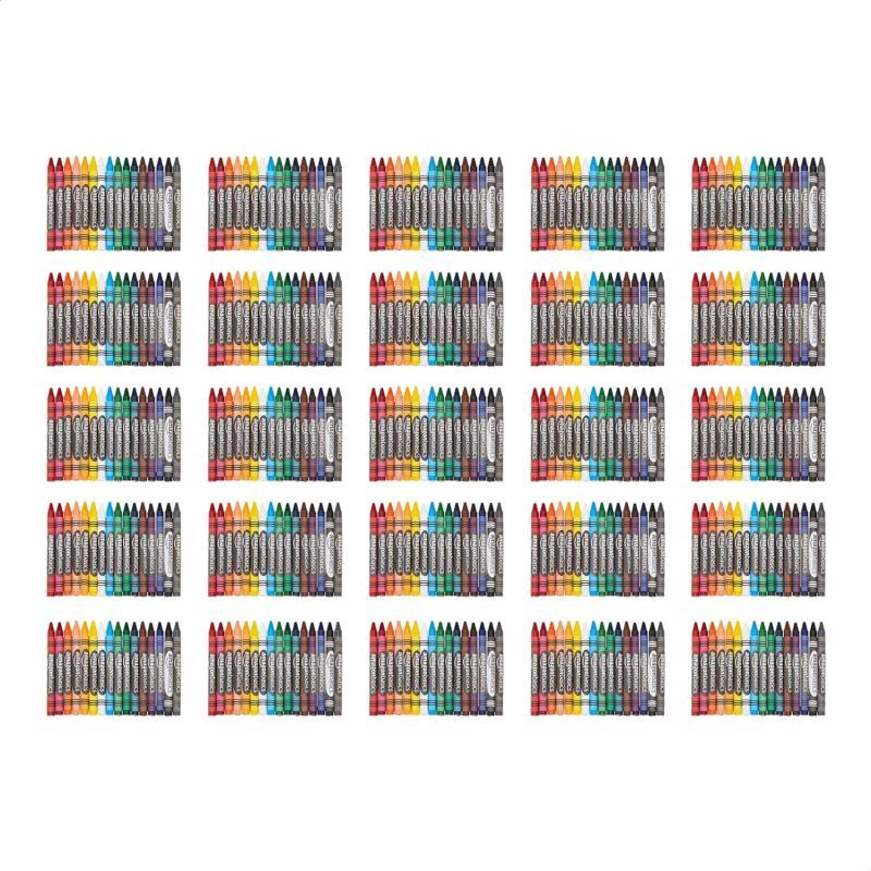 Amazon Basics Crayons  16 Assorted Colors 25Pack16Assorted colors 25 Count Pack of 1