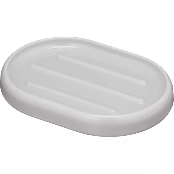 Amazon Basics 5Piece Bathroom Accessories Set Smooth GreySmooth Grey