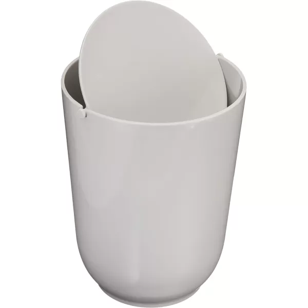 Amazon Basics 5Piece Bathroom Accessories Set Smooth GreySmooth Grey