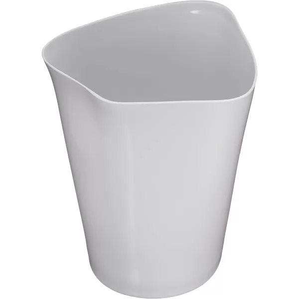 Amazon Basics 5Piece Bathroom Accessories Set Smooth GreySmooth White