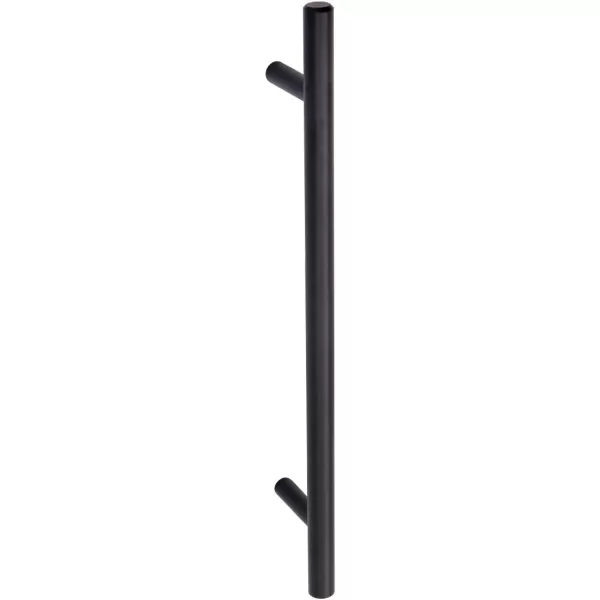 Amazon Basics Euro Bar Cabinet Handle 38inch Diameter 538inch Length 3inch Hole Center Satin Nickel 50Pack869 in Length 631 in Hole Center Flat Black