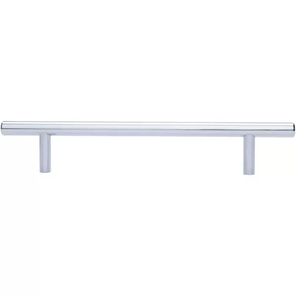 Amazon Basics Euro Bar Cabinet Handle 38inch Diameter 538inch Length 3inch Hole Center Satin Nickel 50Pack869 in Length 631 in Hole Center Polished Chrome