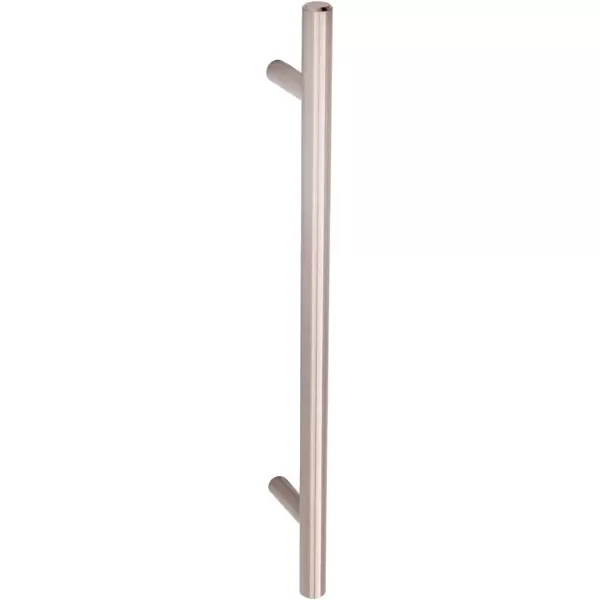 Amazon Basics Euro Bar Cabinet Handle 38inch Diameter 538inch Length 3inch Hole Center Satin Nickel 50Pack869 in Length 631 in Hole Center Satin Nickel