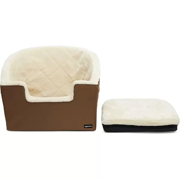 Amazon Basics Pet Car Booster Bucket Seat  18 x 22 x 16  TanTan Large