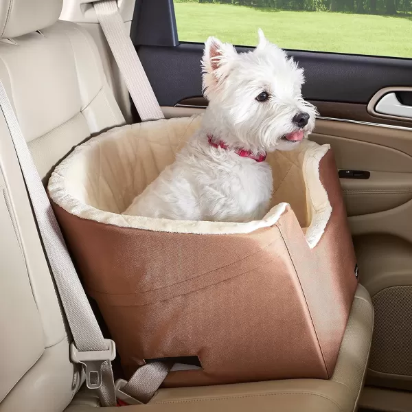 Amazon Basics Pet Car Booster Bucket Seat  18 x 22 x 16  TanTan Small