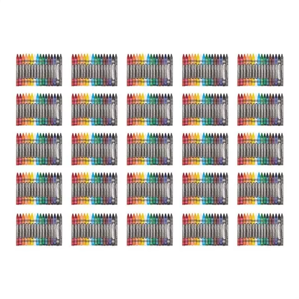 Amazon Basics Crayons  16 Assorted Colors 25Pack16Assorted colors 25 Count Pack of 1