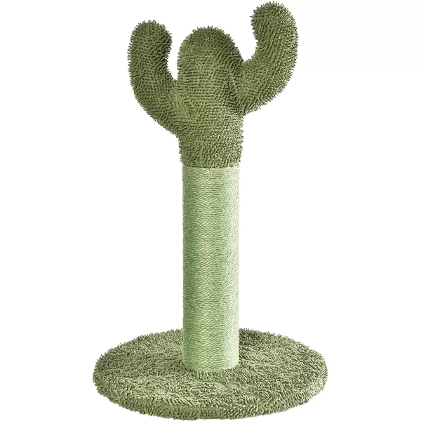 Amazon Basics Cactus Cat Scratching Post with Dangling Ball 256 Inches Green256 Scratching Post