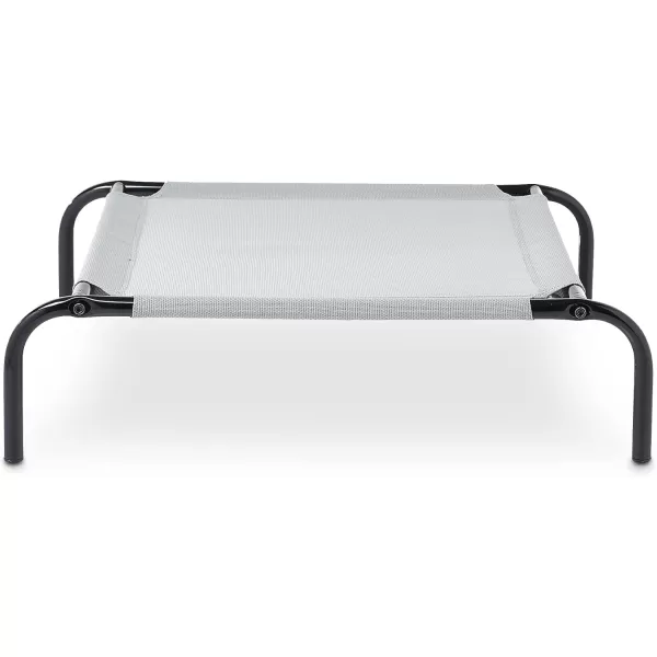 Amazon Basics Cooling Elevated Dog Bed with Metal Frame Medium 43 x 26 x 75 Inch Grey510L x 310W x 80Th Grey