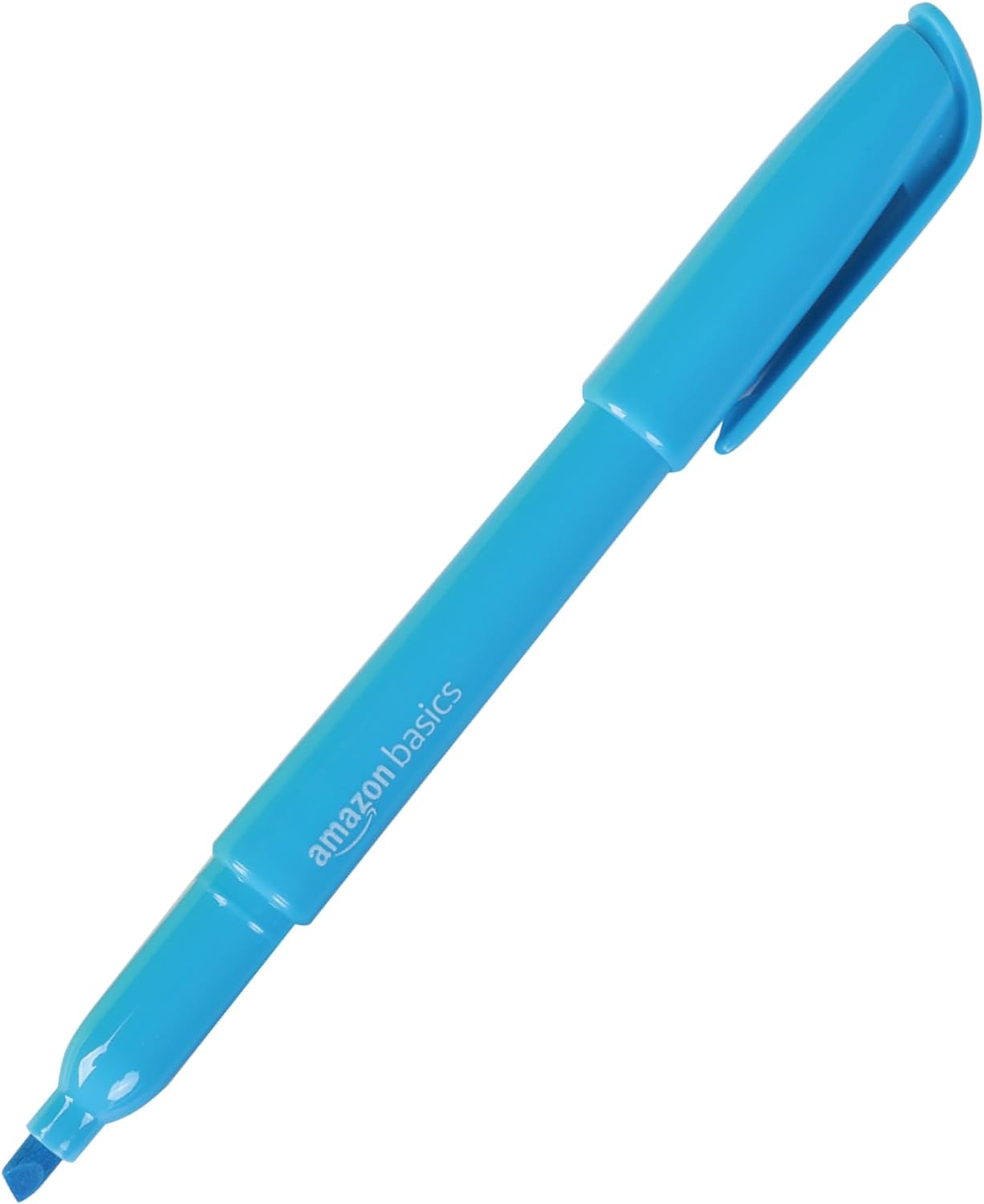 Amazon Basics Chisel Tip Fluorescent Ink Highlighters Assorted Colors  Pack of 1212 Pack