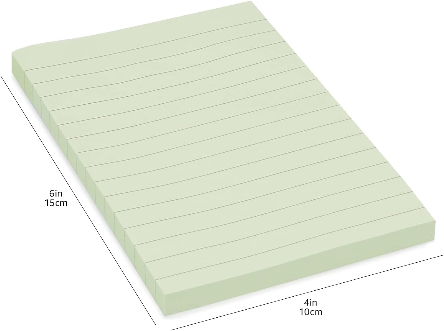 Amazon Basics Lined Sticky Notes 4 x 6Inch Assorted Colors 5PackAmazon Basics Lined Sticky Notes 4 x 6Inch Assorted Colors 5Pack