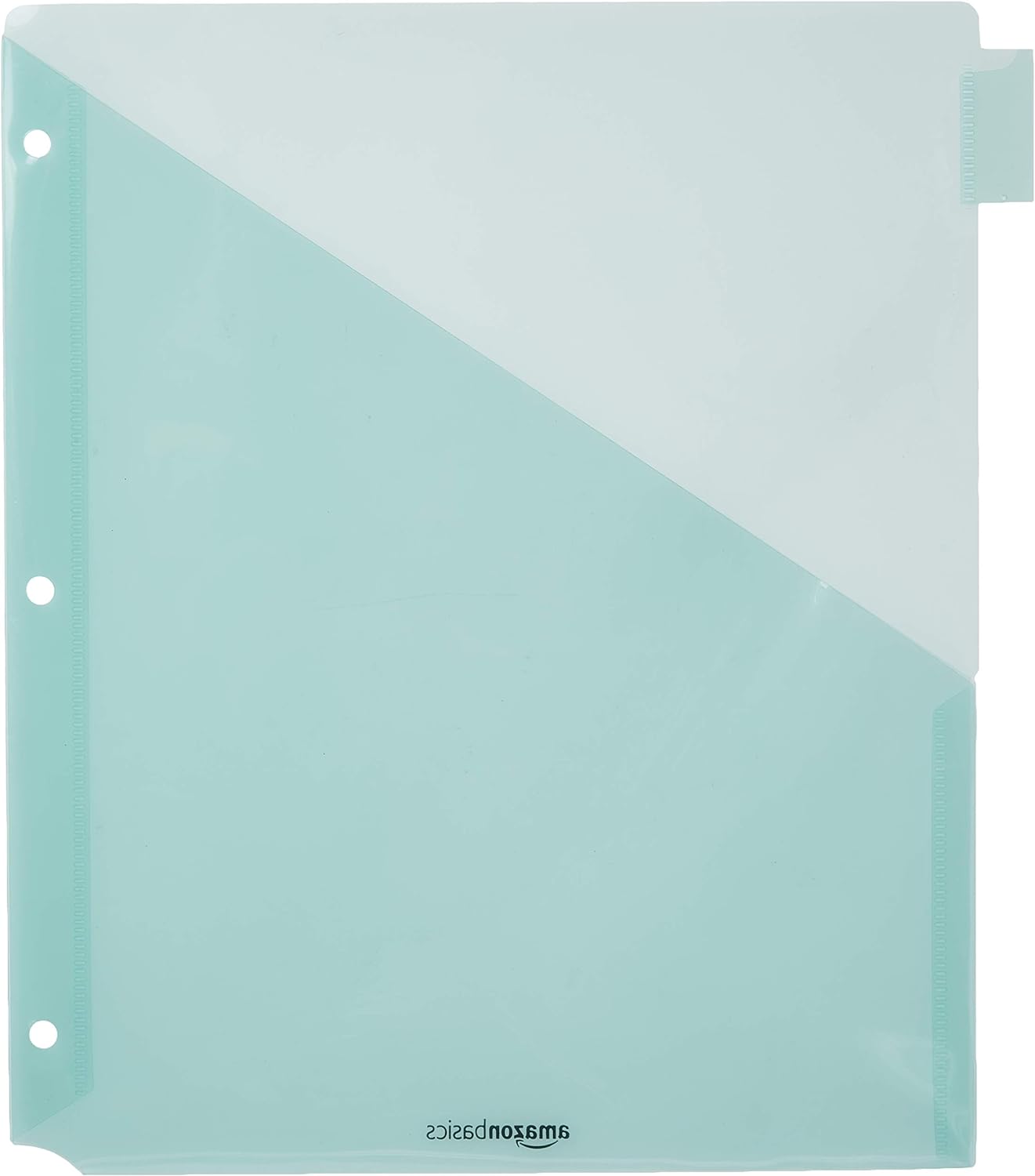 Amazon Basics Two Pocket Plastic Dividers 8 Tab Set 24 Count Pack of 3 Letter Size Assorted Color24 Count