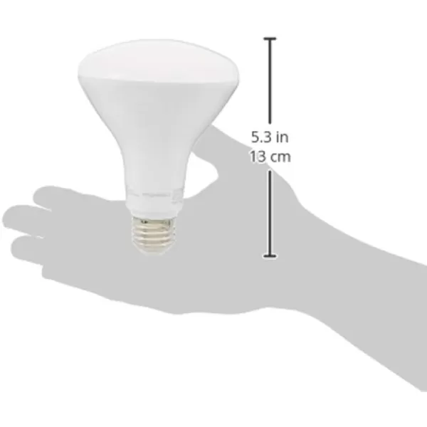 Amazon Basics  BR30 LED Light Bulb 11W Equivalent to 65W Soft White Dimmable 10000 Hour Lifetime 6PackSoft White 16 Count Pack of 1 65 Watt