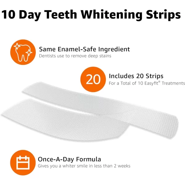 Amazon Basics 10 Day Teeth Whitening Strips Kit 20 Count Previously SolimoAmazon Basics 10 Day Teeth Whitening Strips Kit 20 Count Previously Solimo