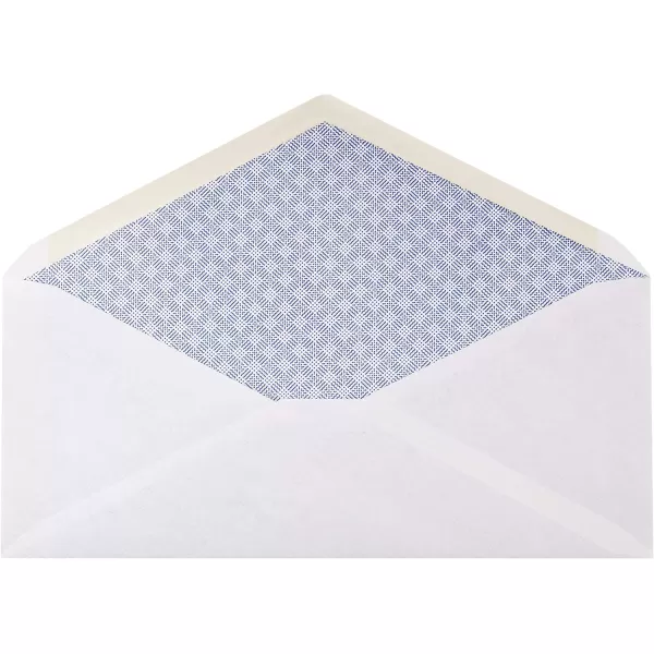 Amazon Basics 10 Security Tinted Business Envelopes Moisture Sealed 418 x 912 Inch Pack of 500 One Size WhiteAmazon Basics 10 Security Tinted Business Envelopes Moisture Sealed 418 x 912 Inch Pack of 500 One Size White