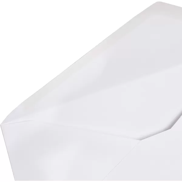 Amazon Basics 10 SecurityTinted SelfSeal Business Envelopes with Left Window Peel amp Seal Closure  500Pack WhiteNo Tint Gummed Seal No Window Envelopes