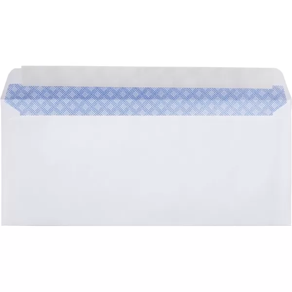 Amazon Basics 10 SecurityTinted SelfSeal Business Envelopes with Left Window Peel amp Seal Closure  500Pack WhiteTint Peel amp Seal Single Left Window Envelopes