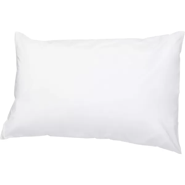 Amazon Basics 100 Cotton Hypoallergenic Pillow Protector Case  Queen WhiteQueen Pillow Protector