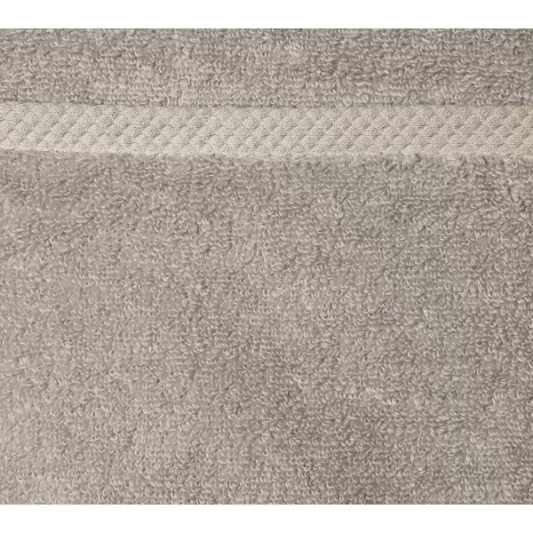 Amazon Basics 100 Cotton QuickDry Bath Towel 2Pack Platinum 54 x 30Bath Sheet Pack of 2 Platinum
