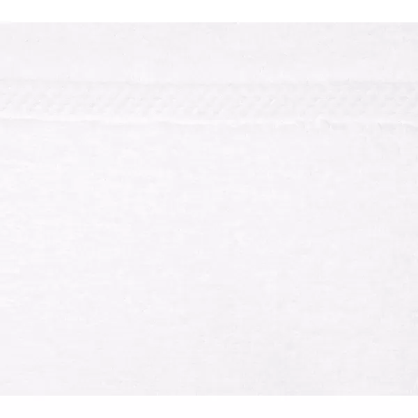 Amazon Basics 100 Cotton QuickDry Bath Towel 2Pack Platinum 54 x 30Bath Sheet Pack of 2 White