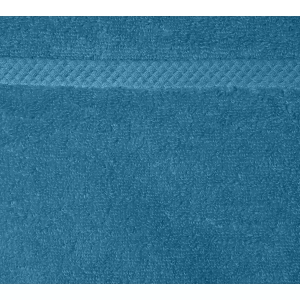 Amazon Basics 100 Cotton QuickDry Bath Towel 2Pack Platinum 54 x 30Bath Towel Pack of 2 Lake Blue