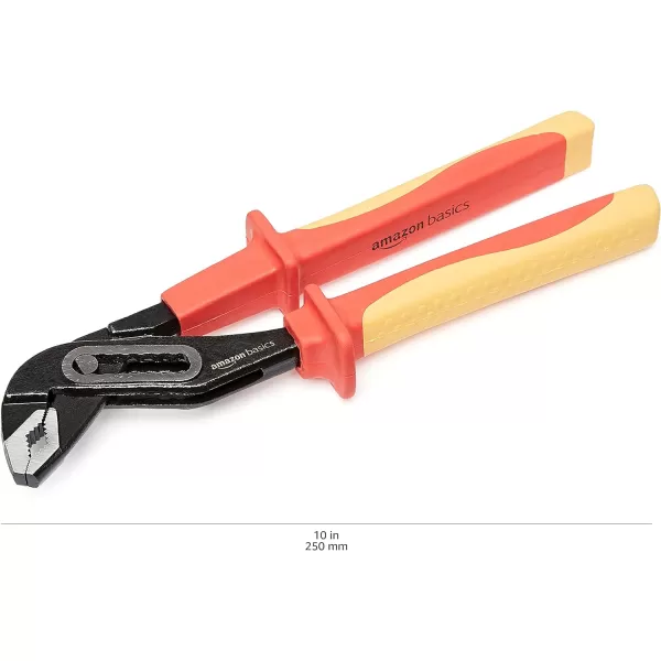 Amazon Basics 1000 Volt VDE Insulated Water Pump Pliers 10inchWater Pump 10Inch