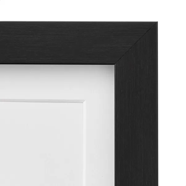 Amazon Basics 11 x 14 Rectangular Photo Picture Frame 8 x 10 With Mat 2Pack Black 152 Inch L x 122 Inch WBlack 8 x 10