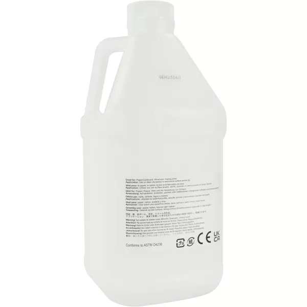 Amazon Basics 12 Gallon Clear Glue and 12 Gallon White Glue 2Pack Combo Glue for Perfect Slime TransparentWhite 64 fl ozTransparentWhite 64 fl oz clearwhite bundle