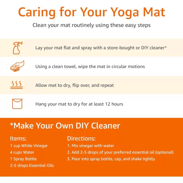 Amazon Basics 12Inch Extra Thick Exercise Yoga MatBlue