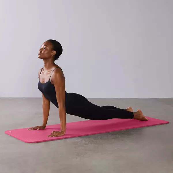 Amazon Basics 12Inch Extra Thick Exercise Yoga MatPink