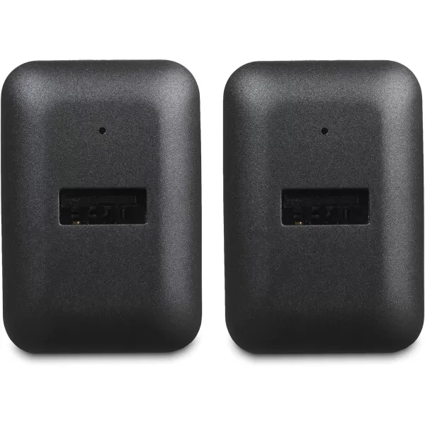 Amazon Basics 12W One Port USBA Wall Charger 24A for Phones iPhone 1514131211X Samsung and more Pack of 2 WhiteBlack One Port 2Pack
