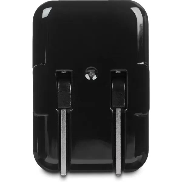 Amazon Basics 12W One Port USBA Wall Charger 24A for Phones iPhone 1514131211X Samsung and more Pack of 2 WhiteBlack One Port