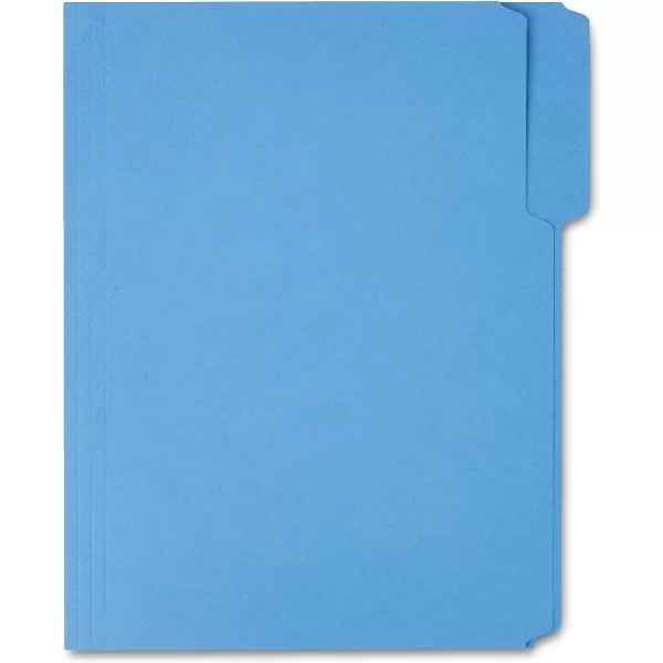 Amazon Basics 13Cut Tab Assorted Positions File Folders Letter Size Manila  Pack of 100Letter Assorted