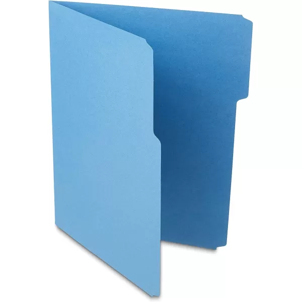 Amazon Basics 13Cut Tab Assorted Positions File Folders Letter Size Manila  Pack of 100Letter Assorted