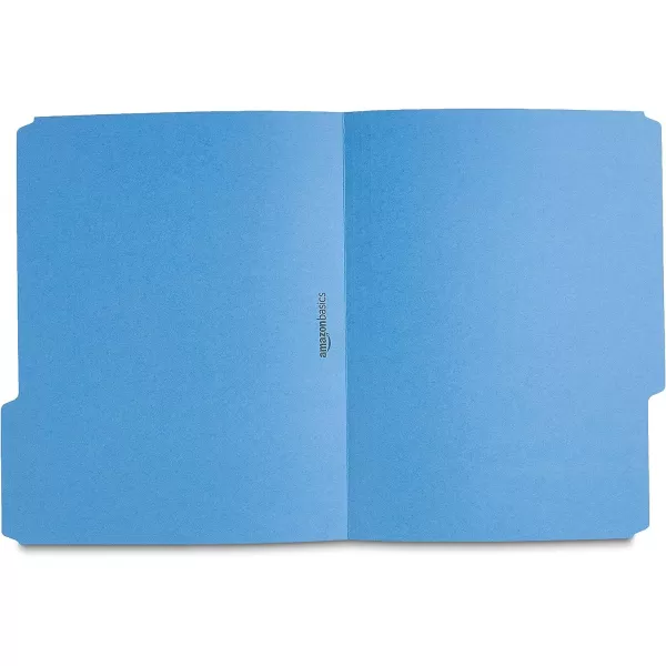 Amazon Basics 13Cut Tab Assorted Positions File Folders Letter Size Manila  Pack of 100Letter Assorted